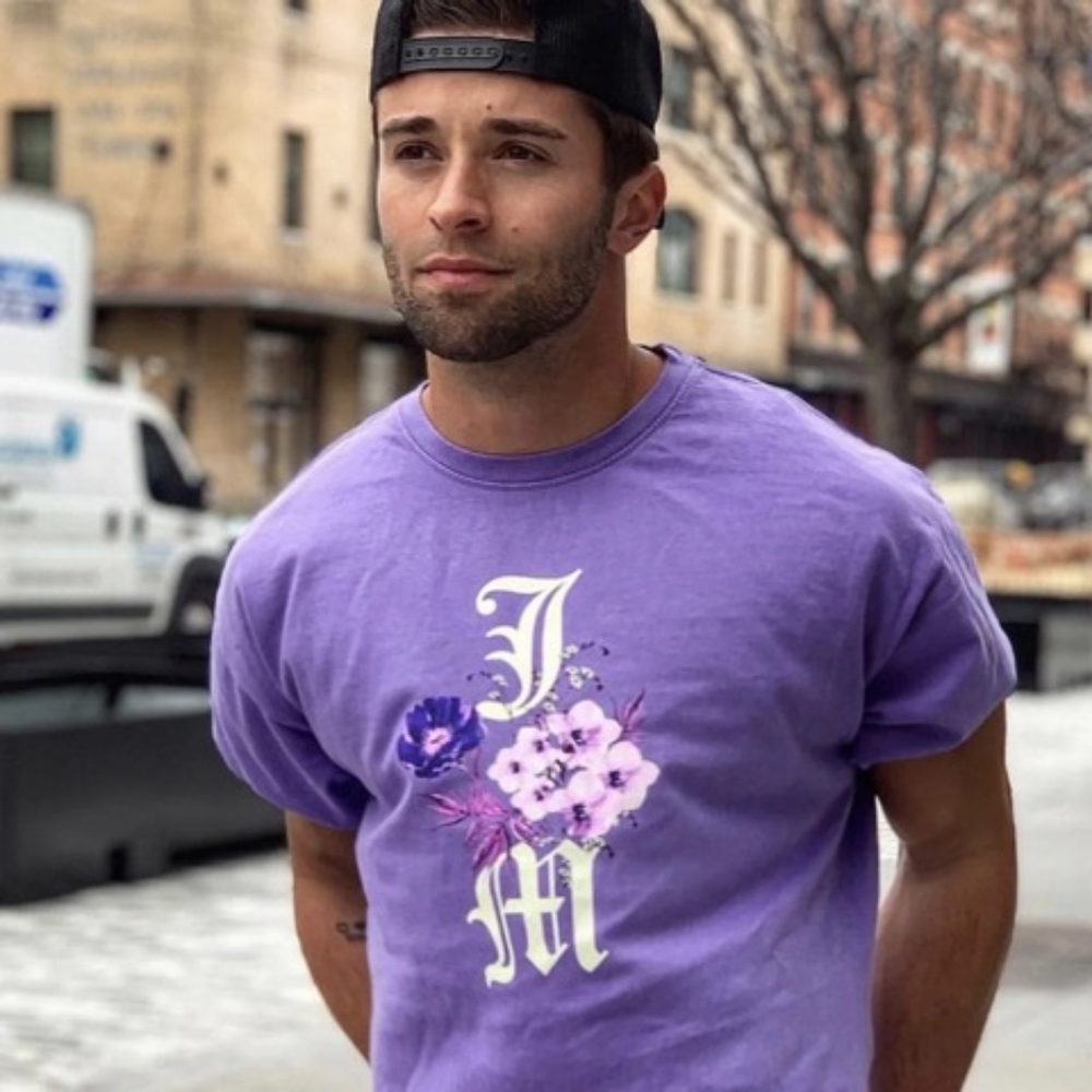 NWOT Jake Miller Purple Graphic Men's T-Shirt Sz M